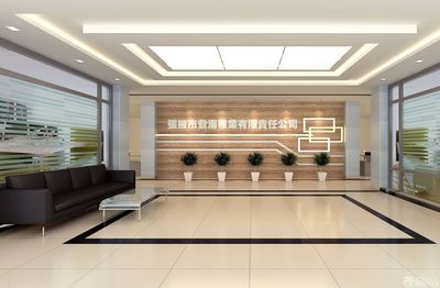 潮流公司背景墻效果圖片